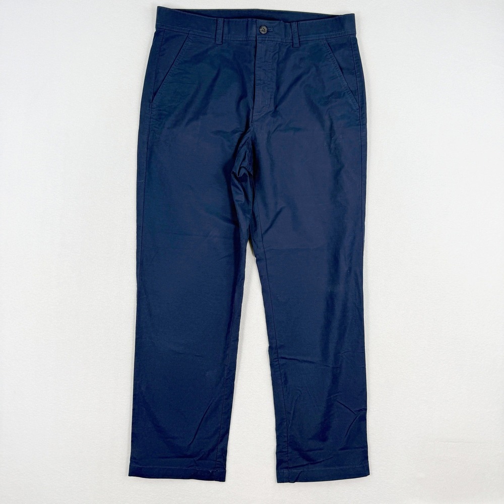 Eddie Bauer Getaway Flex Twill 2.0 Chino Pant Size 33x30 Mens Navy